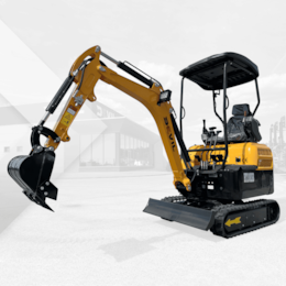 Mini Escavadora HT20KSB 1500kg c/ Motor Kubota e Braço Articulado
