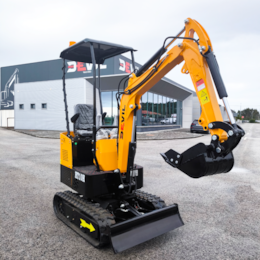 Mini Escavadora HT10H 1000kg c/ Motor Koop