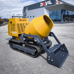 Mini Dumper Betoneira HT750Y C/Pá Carregadora