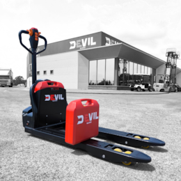 Porta Paletes Elétrico SL15L3 1500KG C/Bateria de Lítio + Bateria Extra
