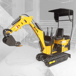 Mini Escavadora HT08 700kg c/ Motor Koop