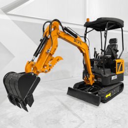 Mini Escavadora HT15-3 1500KG c/ Motor Kubota e Braço Articulado
